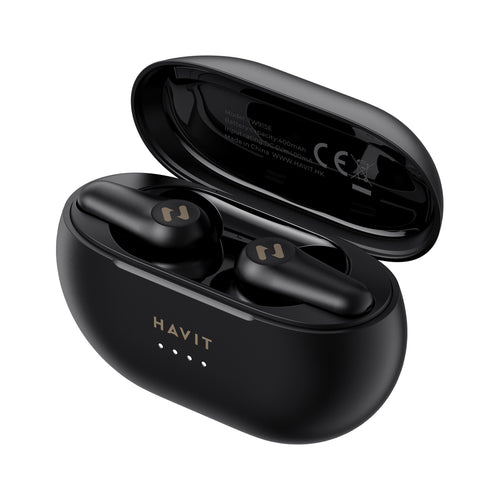Audífonos TWS Havit TW915E negros · vista 1 de 5