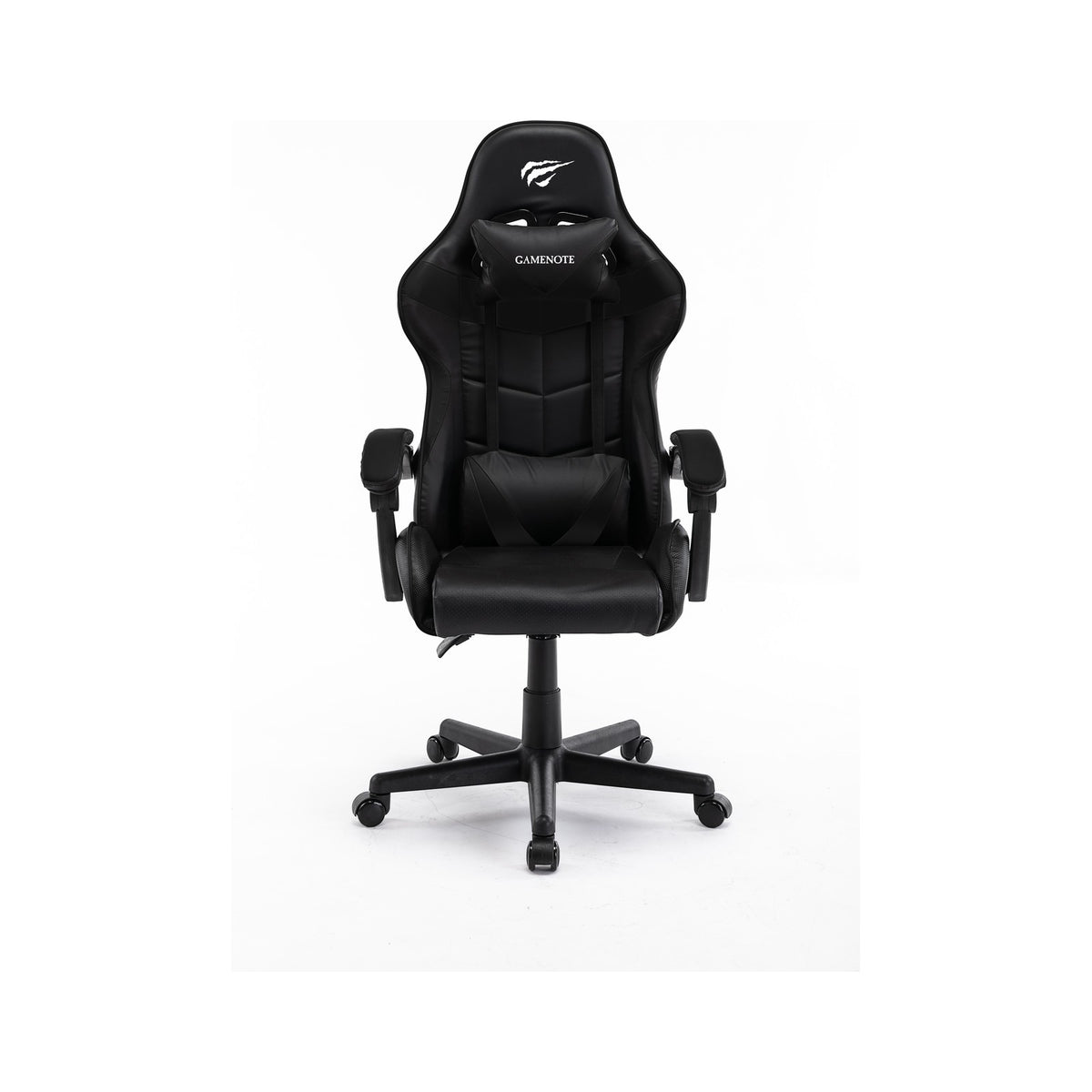 Silla gamer Havit GC933 con reposapiés · all black