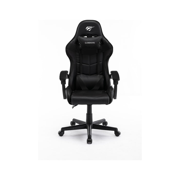 Silla gamer Havit GC933 con reposapiés · all black
