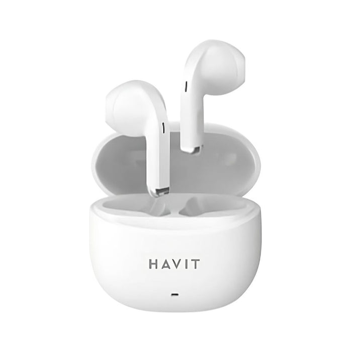 Audífonos TWS Havit TW941 blancos