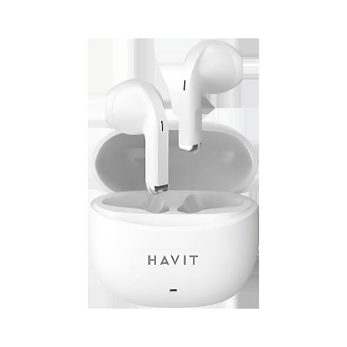 Audífonos TWS Havit TW941 blancos