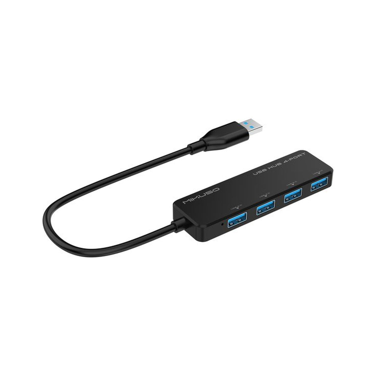 Hub USB 2.0 de 4 puertos Mikuso HUB-010 · cable 1,2 m