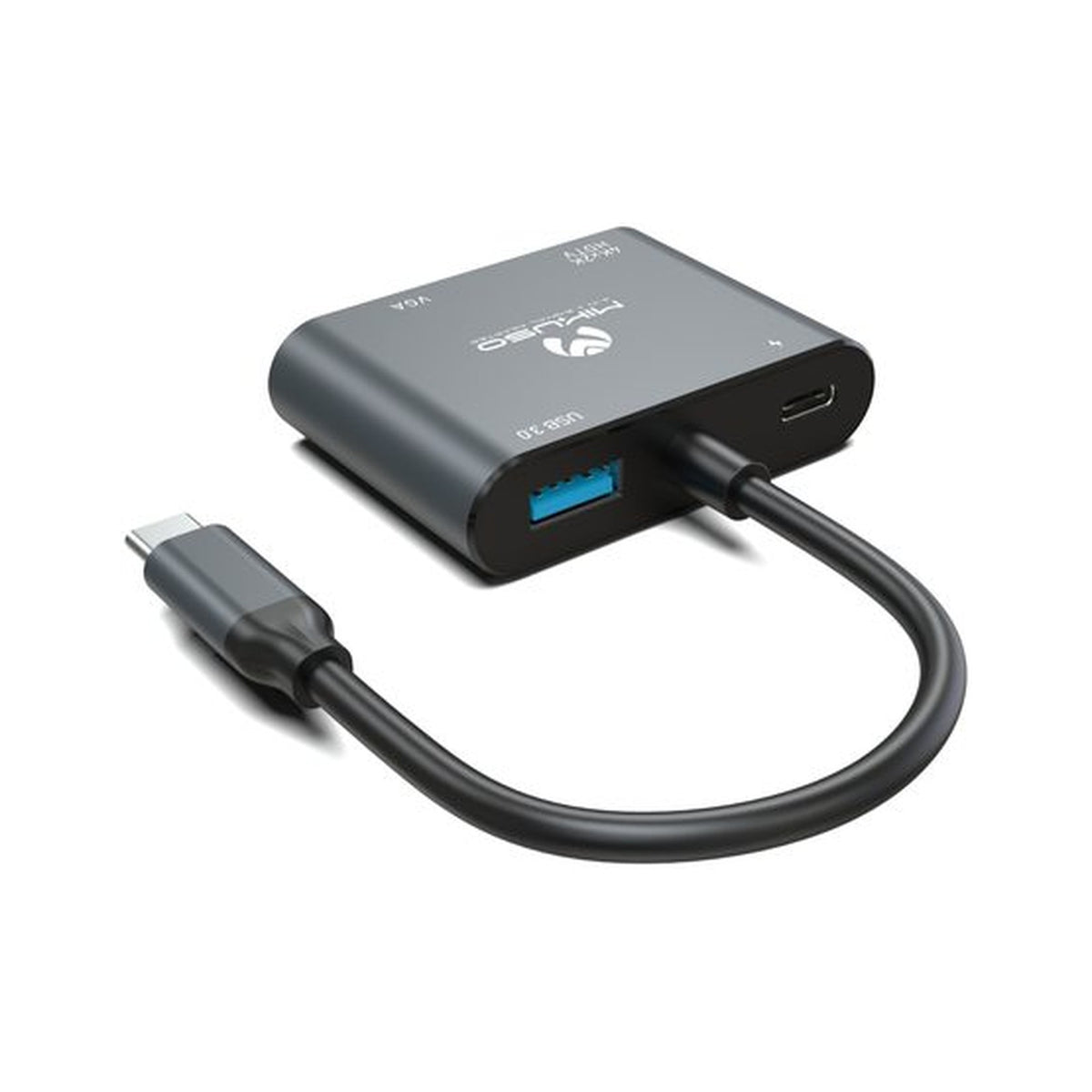Adaptador USB-C 4 en 1 Mikuso ADT-008